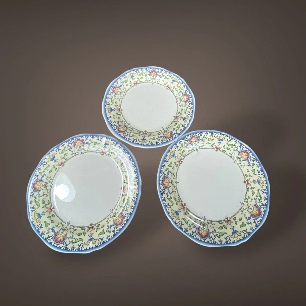 Gien France Marie-Louise Bread & Butter Plates Setof3 – 7